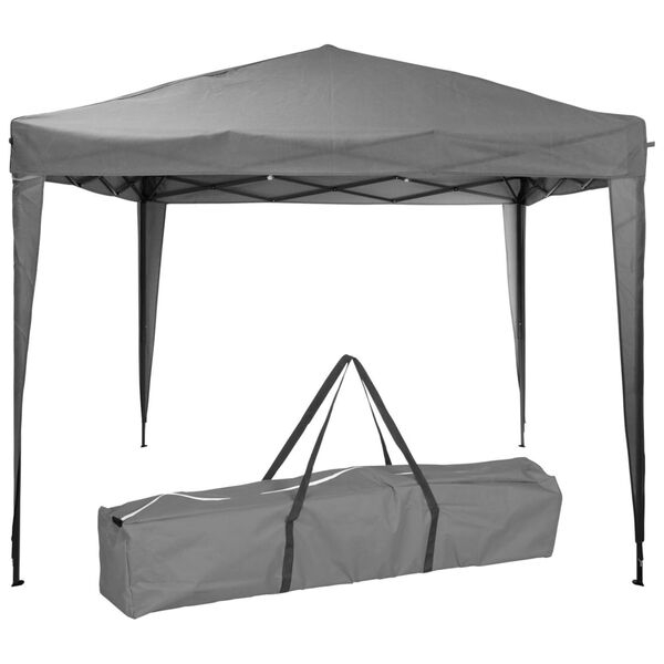 ProGarden Tente de r&eacute;ception Easy-Up 300x300x245 cm Gris