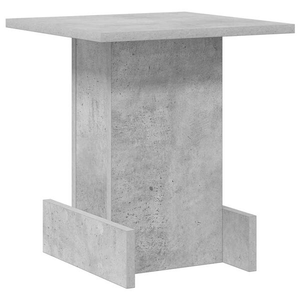 vidaXL Table d'appoint Gris b&eacute;ton 35,5 x 35 x 40 cm Bois d'ing&eacute;nierie