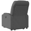 vidaXL Fauteuil inclinable Gris fonc&eacute; Tissu