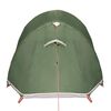 vidaXL Tente de camping tunnel 3 personnes vert imperm&eacute;able
