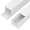 vidaXL Goulotte de c&acirc;ble 33x33 mm 30 m PVC