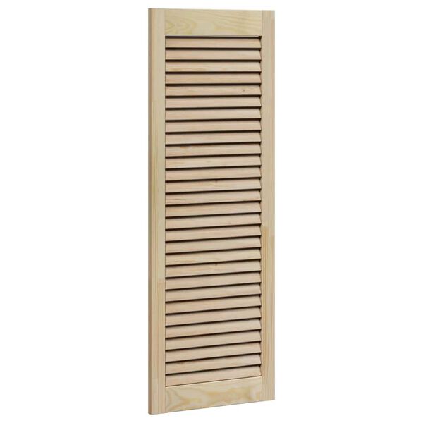 vidaXL Porte de Cabinet Naturel 110 x 2,1 x 39,5 cm Bois de pin massif