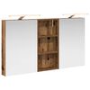 vidaXL Ensemble de Meubles de Salle de Bain 3 pc 110 x 10,5 x 60,5 cm