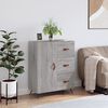 vidaXL Buffet sonoma gris 69,5x34x90 cm bois d'ing&eacute;nierie