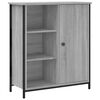 vidaXL Buffet sonoma gris 70x30x80 cm bois d'ing&eacute;nierie