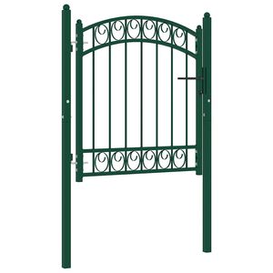 vidaXL Portails de cl&ocirc;ture EMMEN 104 x 86 cm Verrouillable