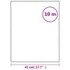 vidaXL Film pour fen&ecirc;tre d&eacute;poli motif arc-en-ciel 3D 45x1000 cm PVC