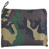vidaXL Combinaison de pluie avec capuche 2 pcs Hommes Camouflage M