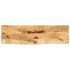 vidaXL Dessus de table 100x20x2,5cm bord vif bois massif manguier brut