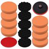 vidaXL Ensemble de tampons de polissage 14 pcs 150 mm