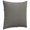 vidaXL Coussins de canap&eacute; 2 pcs Gris clair 80 x 80 cm