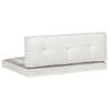 vidaXL Ensemble de coussins de palette de jardin lot de 2 Imprim&eacute;