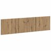 vidaXL T&ecirc;te de lit murale BREDA Ch&ecirc;ne artisanal Bois d'ing&eacute;nierie