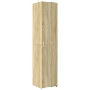 vidaXL Buffet haut ch&ecirc;ne sonoma 40x42,5x185 cm bois d'ing&eacute;nierie