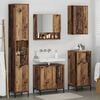 vidaXL Ensemble de mobilier de salle de bain avec tiroir Bois Ancien