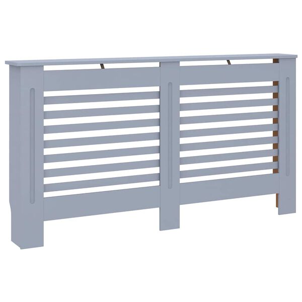 vidaXL Cache-radiateur anthracite 152x19x81,5 cm MDF