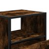 vidaXL Tables de chevet murales 2 pcs Ch&ecirc;ne fum&eacute; 40x31x39,5 cm
