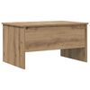 vidaXL Table basse Ch&ecirc;ne artisanal 102 x 50,5 x 46,5 cm