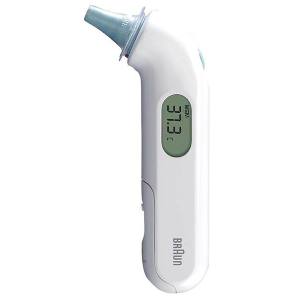Braun Thermom&egrave;tre auriculaire ThermoScan 3 blanc