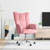 vidaXL Chaise de relaxation Rose Velours