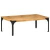 vidaXL Table basse 100x55x35 cm bois de manguier massif