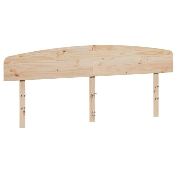 vidaXL T&ecirc;te de lit 200 cm bois massif de pin