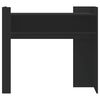 vidaXL Table console noir 100x35x90 cm bois d'ing&eacute;nierie
