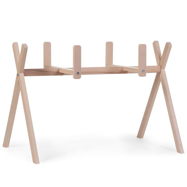 CHILDHOME Support pour panier Mo&iuml;se tipi Play & Gym naturel