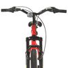 vidaXL V&eacute;lo de montagne 21 vitesses Roues de 27,5 pouces 42 cm Rouge