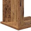 vidaXL Table d'appoint Bois ancien 35 x 25 x 50 cm Bois d'ing&eacute;nierie