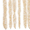 vidaXL Rideau anti-mouches beige et blanc 90x220 cm chenille
