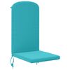 vidaXL Coussin de chaise Adirondack GEMERT 100 % polyester Turquoise