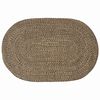 vidaXL Tapis de surface Noir 122 x 183 cm Jute