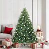 vidaXL Sapin de No&euml;l artificiel avec 300 LED Vert 180 cm PE et PVC