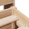 vidaXL Cadre de lit sans matelas 150x200 cm bois de pin massif
