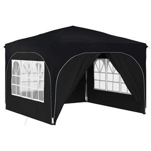 vidaXL Tente de f&ecirc;te pop-up 290 x 290 x 245 cm Anthracite