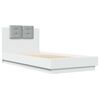 vidaXL Cadre de lit sans matelas blanc 100x200 cm
