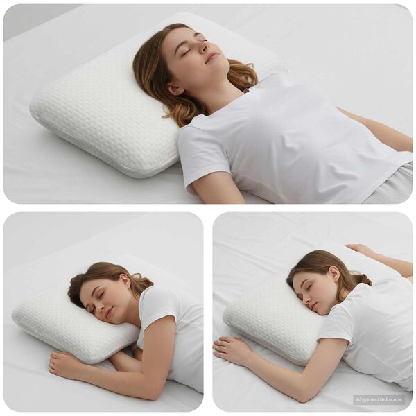 vidaXL Coussin de sommeil Uni 60 x 40 x 10 cm