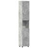 vidaXL Ensemble d'armoire de salle de bain TULUM Gris b&eacute;ton