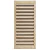 vidaXL Porte de Cabinet avec porte 2 pcs Naturel 49,5 x 2,1 x 110 cm