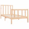 vidaXL Cadre de lit sans matelas 90x200 cm bois de pin massif