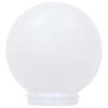 vidaXL Lampe solaire sphérique LED de jardin 4 pcs 15 cm RVB