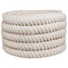 vidaXL Corde en Jute 36 mm Blanc Jute 100% Tossa