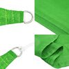 vidaXL Voile d'ombrage 160 g/m² Vert clair 4,5x4,5 m PEHD