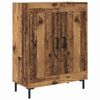 vidaXL Haut Armoire Bois Ancien 69,5 x 34 x 180 cm Bois d'ing&eacute;nierie