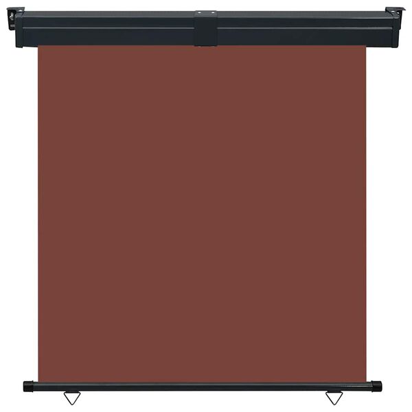 vidaXL Auvent lat&eacute;ral de balcon 175x250 cm Marron