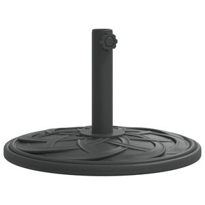vidaXL Base de parasol pour m&acirc;ts &Oslash;38 / 48 mm 12 kg rond