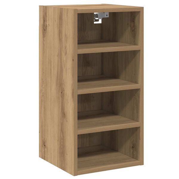 vidaXL Armoire suspendue "Riga" Ch&ecirc;ne artisanal 30 x 29,5 x 60 cm Bois d'ing&eacute;nierie
