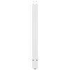 vidaXL Pieds de table de bar Blanc 2 pi&egrave;ces 60 x (90-91) cm Acier