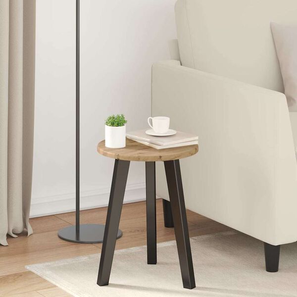 vidaXL Plateau de table ch&ecirc;ne artisanal 30 x 30 x 1,5 cm